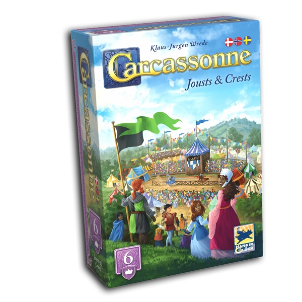 Carcassonne  Dansk  Udvidelse  : Jousts And Crests  2025