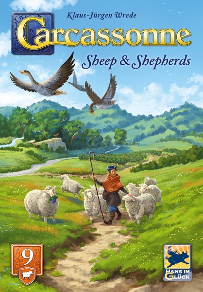 Carcassonne  Engelsk  Udvidelse  : Sheep And Shepherds  2025