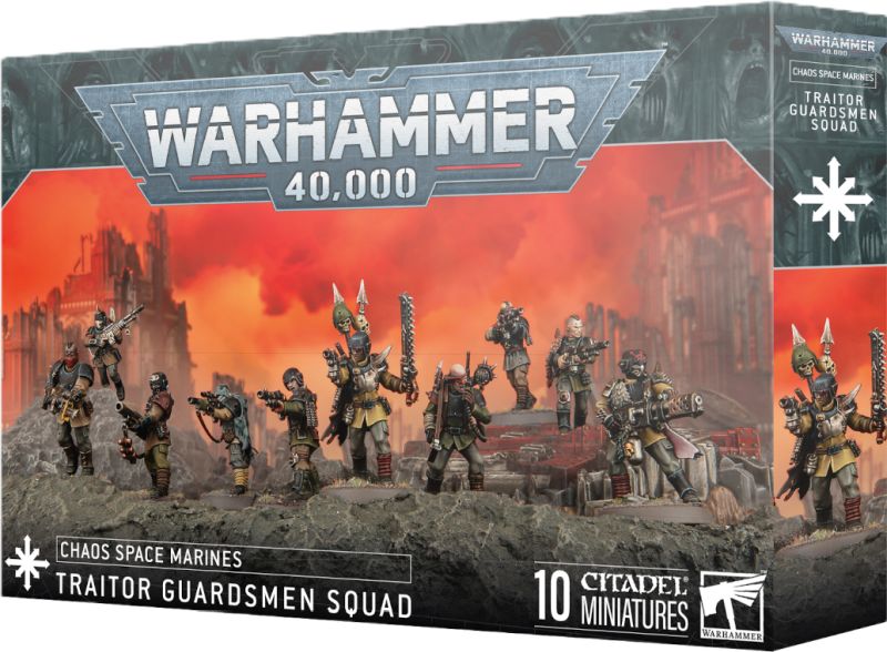 Chaos Space Marines Traitor Guardsmen Squad 99120102219