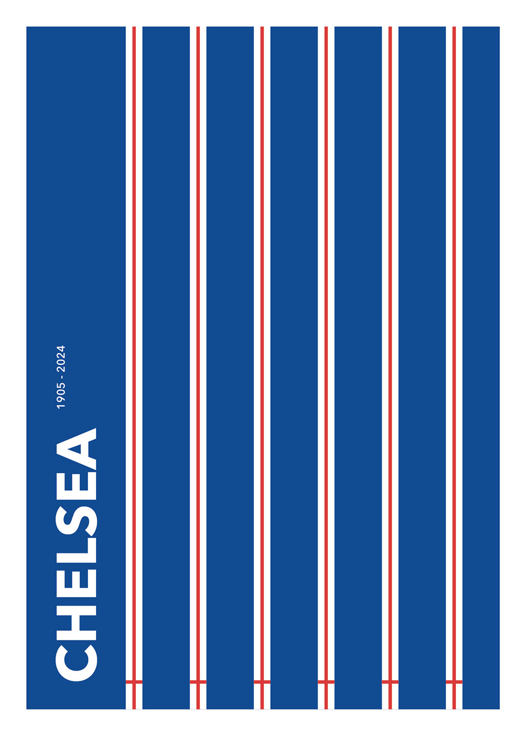 Chelsea 1905-2024 Af Olé Olé