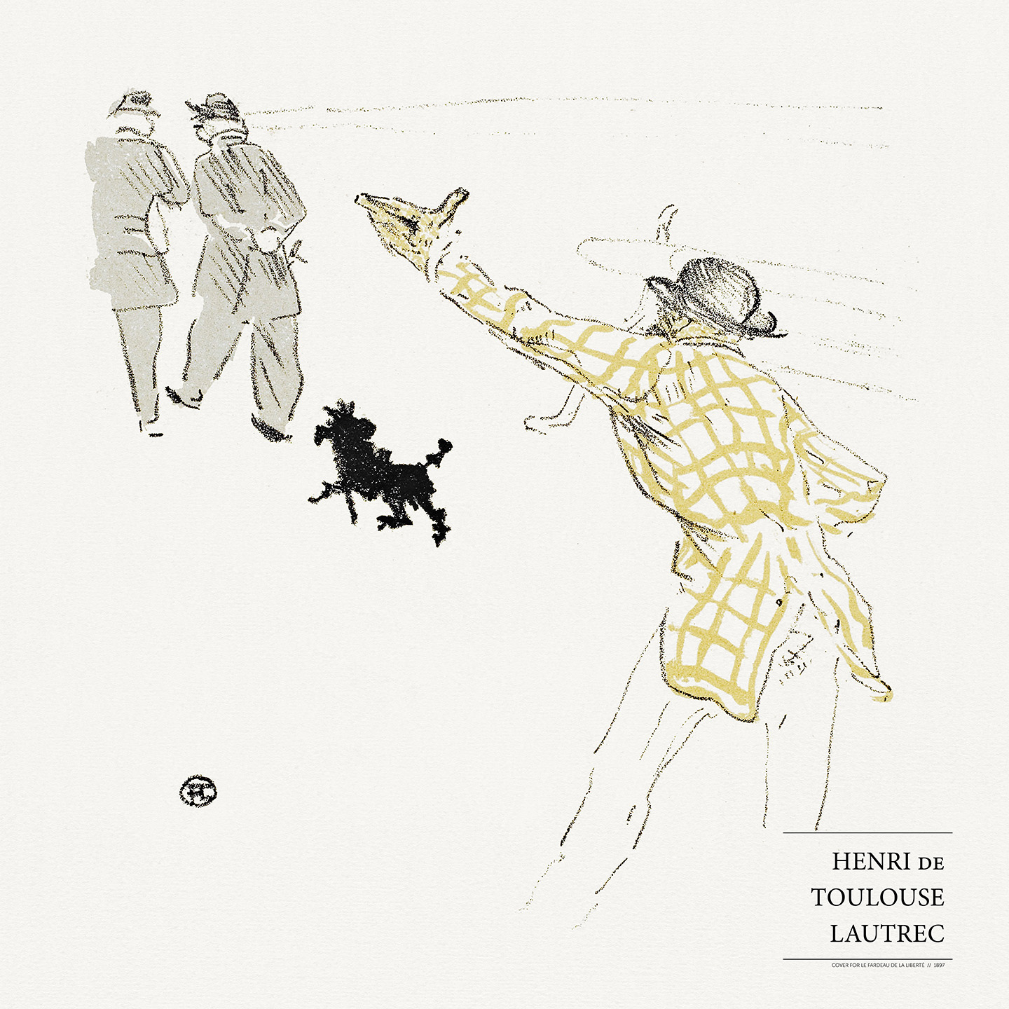 Cover For Le Fardeau De La Liberté Af Plakatwerket