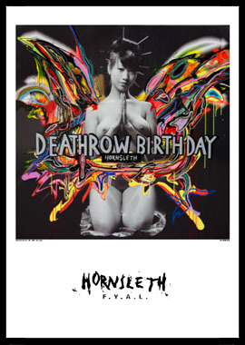 Deathrow Birthday Af Hornsleth  230g Fine Art Papir  50x70 Cm