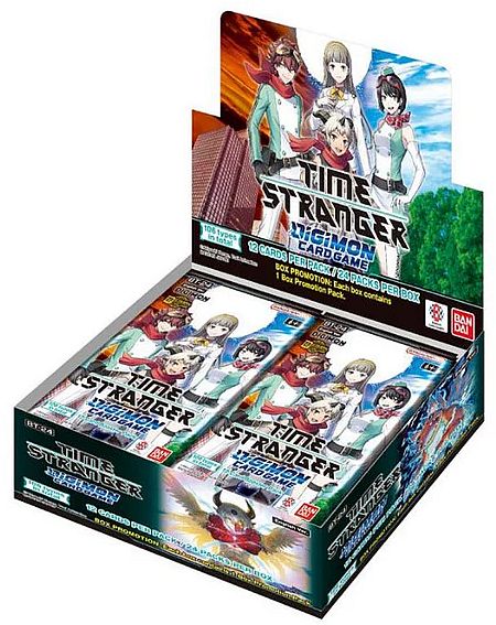 Digimon Card Game Bt24: Time Stranger Booster Box Display 24 Packs
