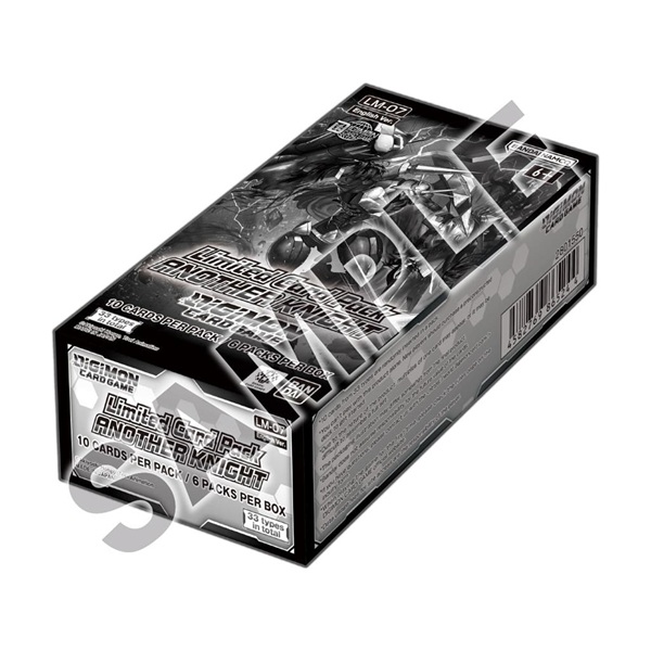 Digimon Card Game Lm07 Another Knight Limited Card Pack Display    Pack Sets