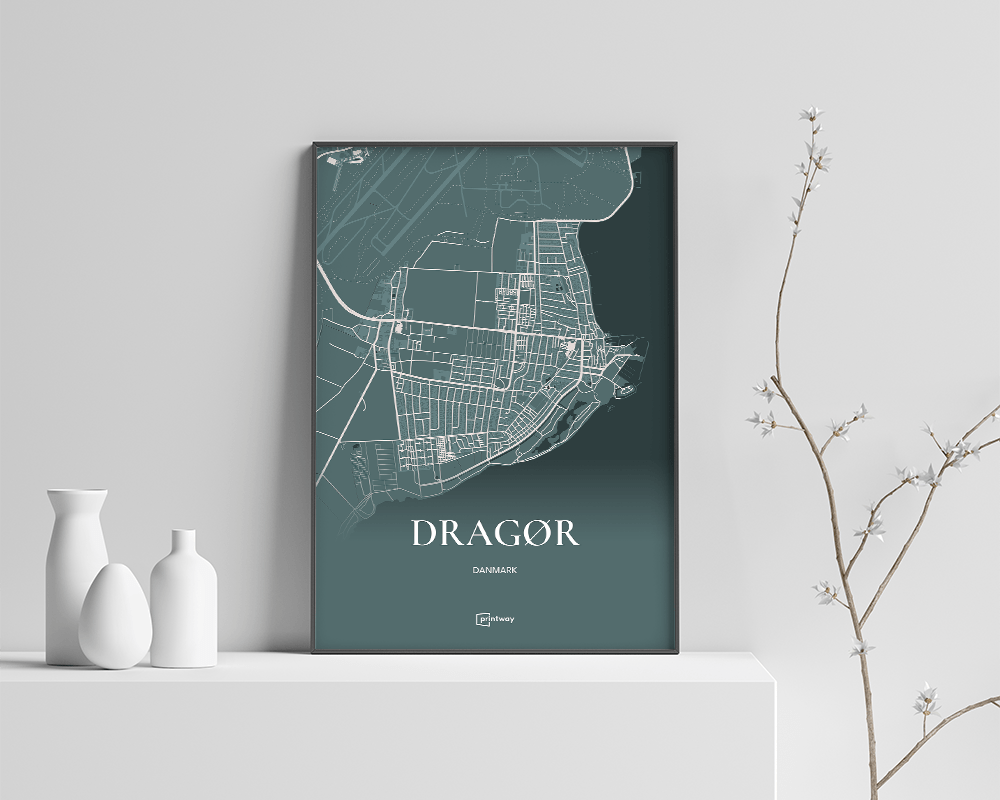 Dragør Plakaten Skovgrøn