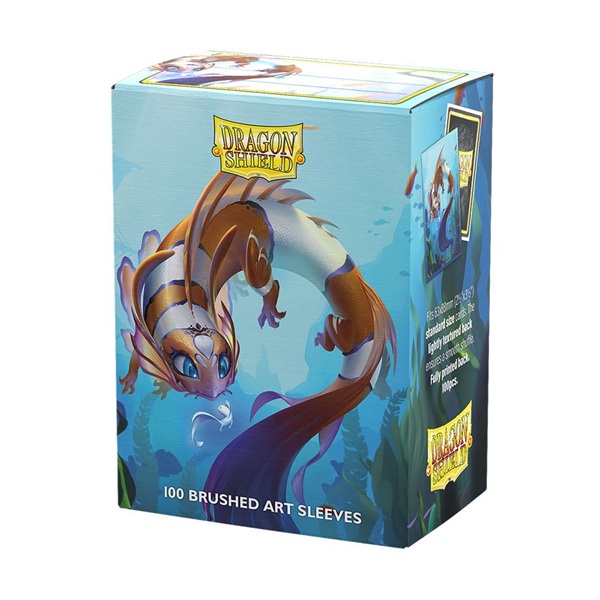Dragon Shield Deck Protectors Brushed Art Sleeves: The Cinderfin 100 Lommer Dragonshield Sleeves  At-12114
