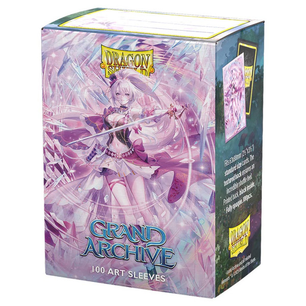 Dragon Shield Deck Protectors License Sleeves: Grand Archive: Merlin  Brilliant Vestige 100 Lommer Dragonshield Sleeves  At-16168