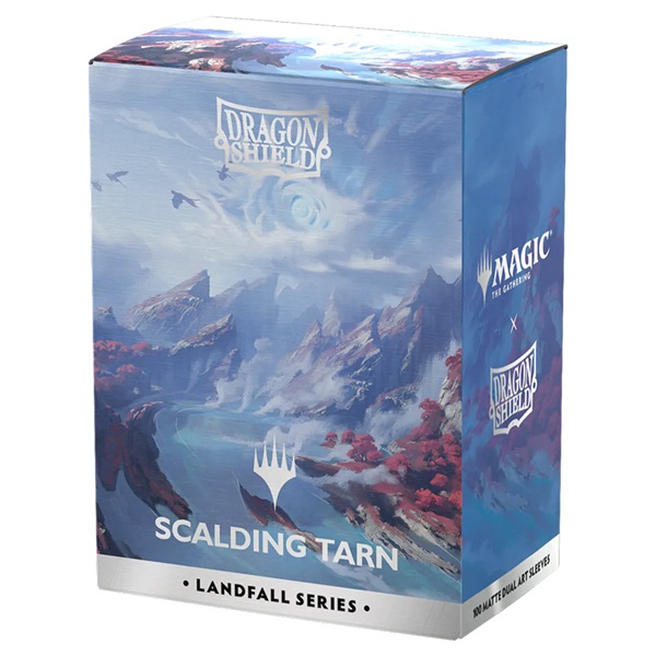 Dragon Shield Deck Protectors License Sleeves: Magic: The Gathering Landfall Series: Scalding Tarn 100 Lommer Dragonshield Sleeves  At-16503