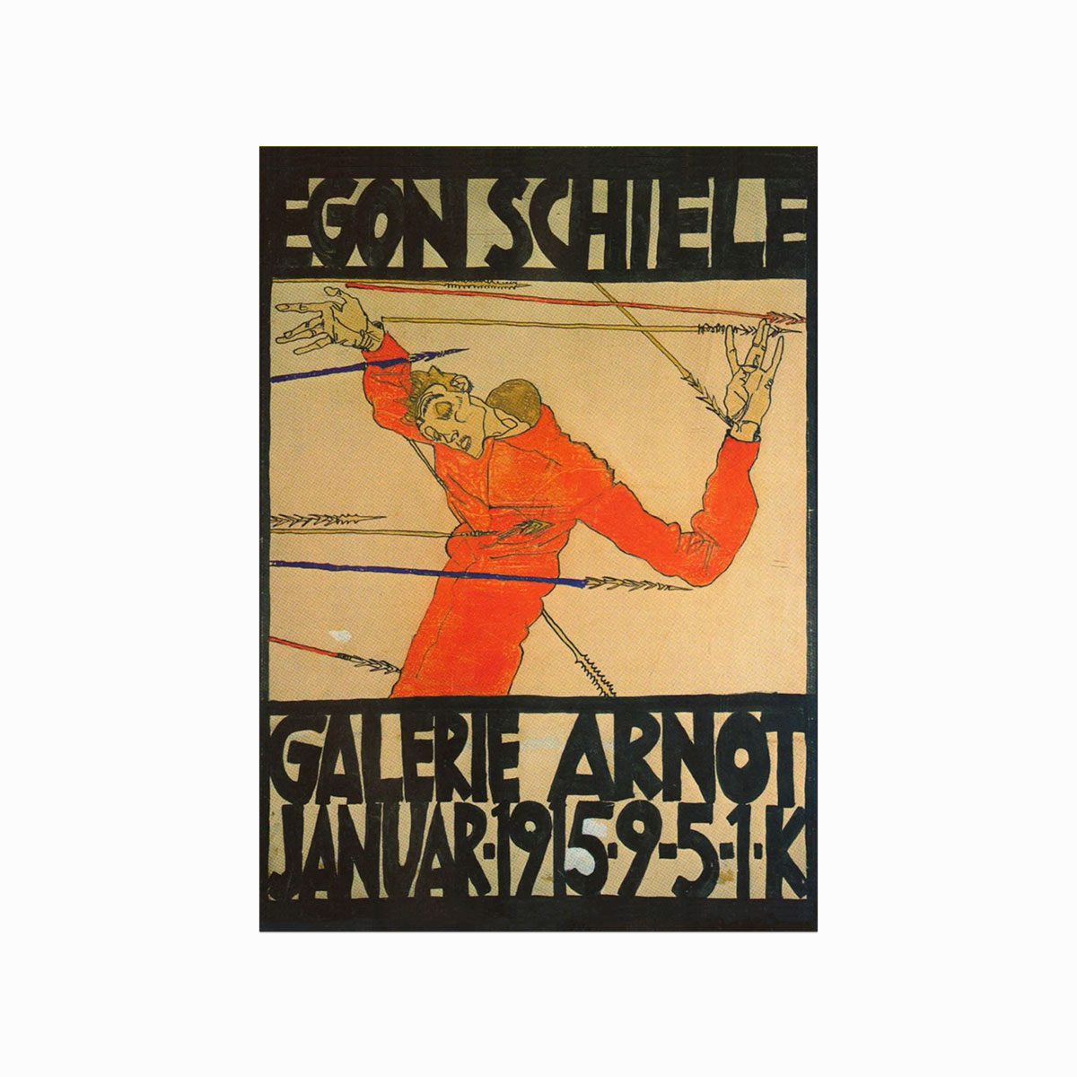 Egon Schiele  Galerie Arnot  Selfportrait