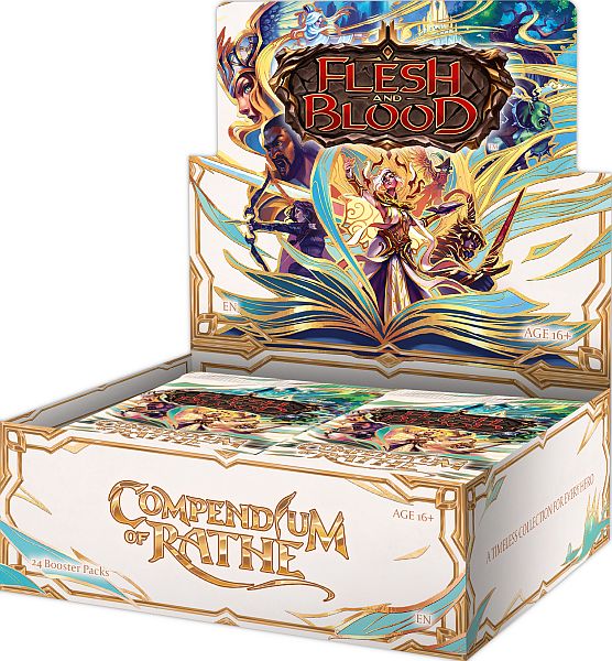 Flesh And Blood Tcg: Compendium Of Rathe Booster Box
