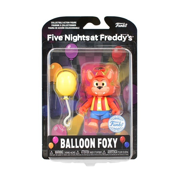 Funko: Five Nights At Freddy   Balloon Foxy  Special Edition  Action Figure 13cm