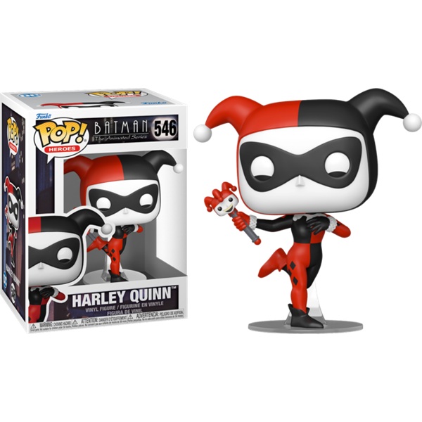 Funko Pop: Batman: The Animated Series Harley Quinn  546 Heroes Vinyl Figure 9cm
