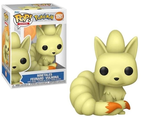 Funko Pop: Pokemon Ninetales  1091 Games Vinyl Figure 9cm