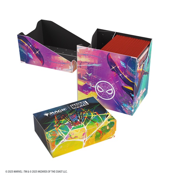 Gamegenic Deck Box: Magic: The Gathering Marvel   Spider-man Soft Crate 80  Spider-man Spider-gwen