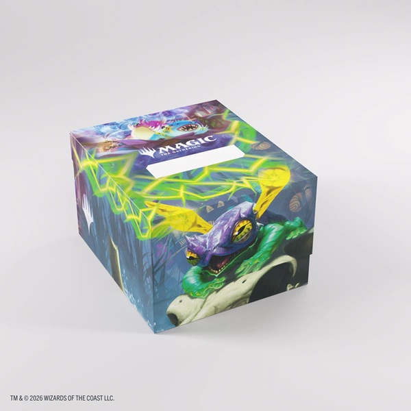 Gamegenic Deck Box: Magic: The Gathering Secrets Of Strixhaven Sideloading Soft Crate 100 Bogwater Lumaret Dina Essence Brewer