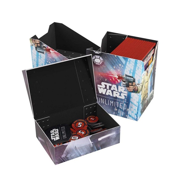 Gamegenic Deck Box: Star Wars: Unlimited Set : Secrets Of Power Soft Crate Cassian Dedra