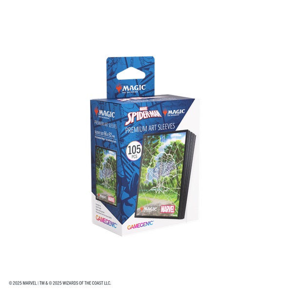 Gamegenic Magic: The Gathering Marvel   Spider-man Premium Art Sleeves Spider-man Forest  105 Kortlommer