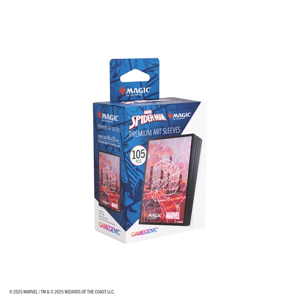 Gamegenic Magic: The Gathering Marvel   Spider-man Premium Art Sleeves Spider-man Mountain  105 Kortlommer