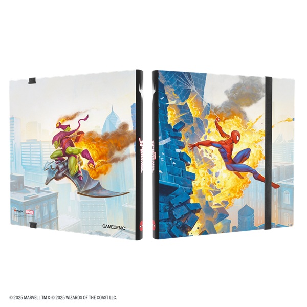 Gamegenic Mappe: Magic: The Gathering Marvel   Spider-man Album 24-pocket  Holder 480 Kort  Spider-man Green Goblin