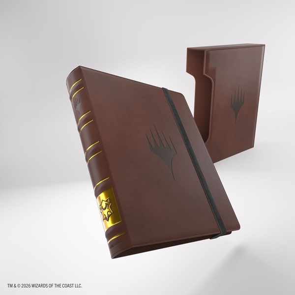 Gamegenic Mappe: Magic: The Gathering Secrets Of Strixhaven Cards Almanac 18-pocket  Holder 360 Kort  Lorehold