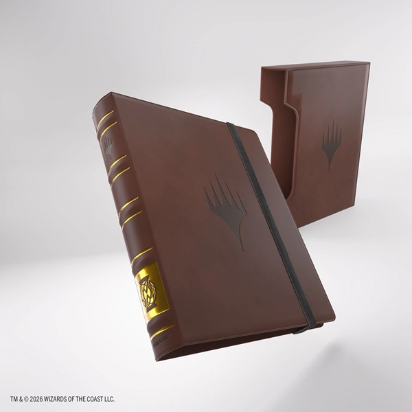 Gamegenic Mappe: Magic: The Gathering Secrets Of Strixhaven Cards Almanac 18-pocket  Holder 360 Kort  Quandrix