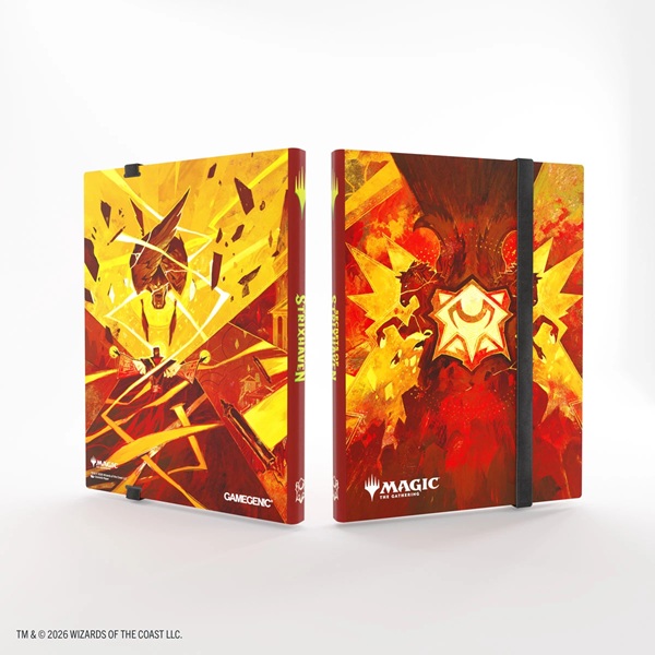 Gamegenic Mappe: Magic: The Gathering Secrets Of Strixhaven Casual Album 18-pocket  Holder 360 Kort  Lorehold