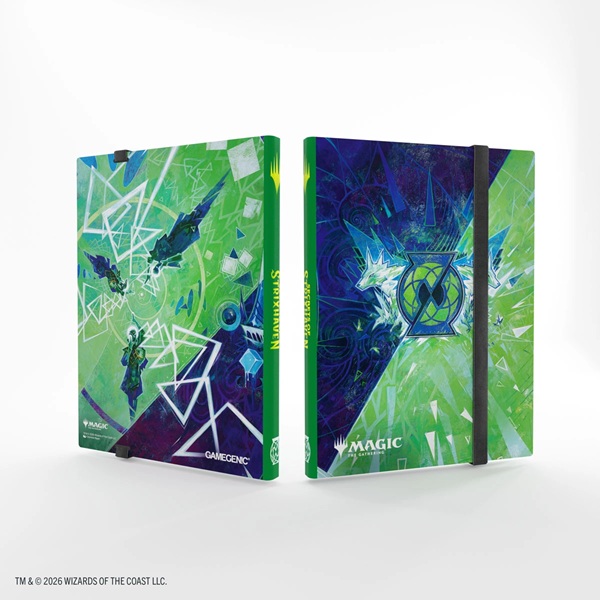 Gamegenic Mappe: Magic: The Gathering Secrets Of Strixhaven Casual Album 18-pocket  Holder 360 Kort  Quandrix