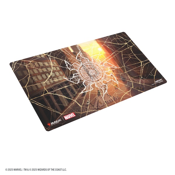Gamegenic Spillem 195 165 Tte: Magic: The Gathering Marvel Spider-man Shiny Playmat Spider-man Plains