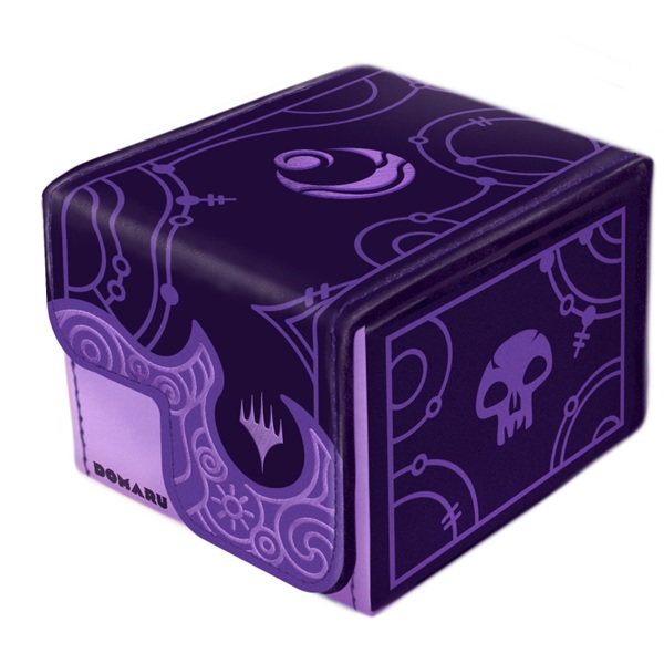 Gatherers Tavern Magic: The Gathering: Domaru Deck Box: Lorwyn Eclipsed Eventide Black