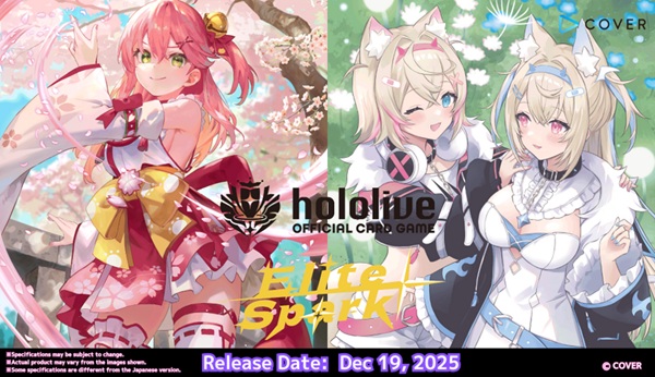 Hololive Official Card Game Ocg Tcg : Elite Spark Booster Display Box Med 12 Pakker