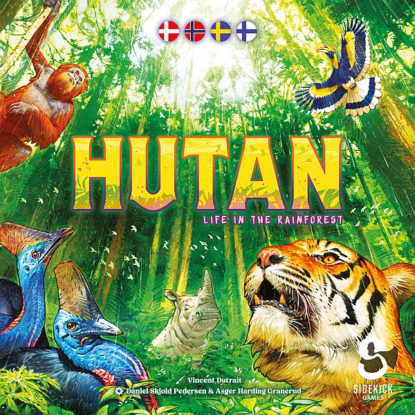 Hutan: Life In The Rainforest Dansk Board Game