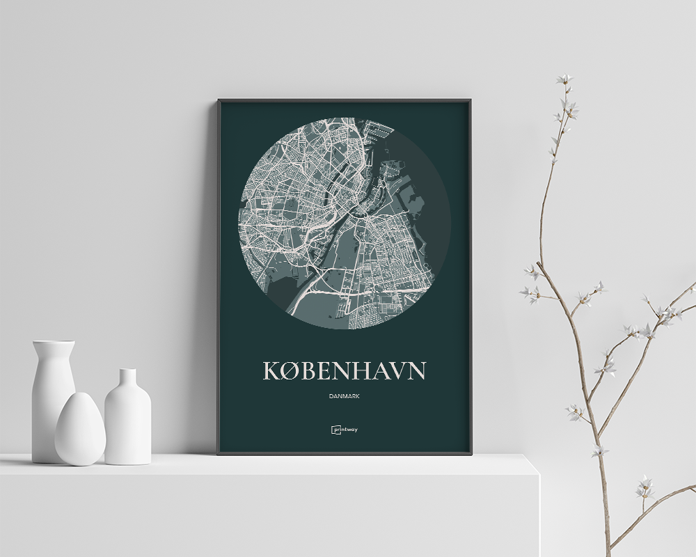 København Plakaten Skovgrøn