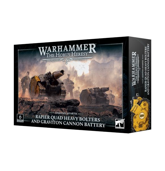 Legiones Astartes Rapier Quad Heavy Bolters And Graviton Cannon Battery The Horus Heresy 99123001057