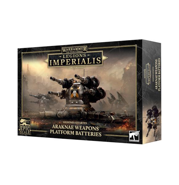 Legions Imperialis Legiones Astartes Araknae Weapons Platform Batteries 99122601033