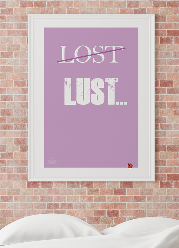 Lost Lust-plakat 21 29 A4 Kr 199 -