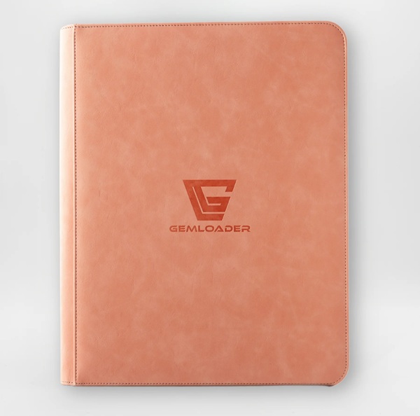 Mappe Gemloader Premium -pocket Toploader Binder: Pink Holder 216 Kort