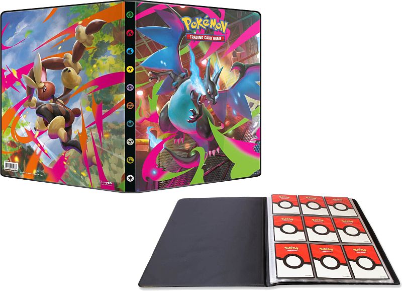 Mappe Pokemon Me02 Mega Evolution: Phantasmal Flames Album  -pocket  Holder 180 Kort  Ultrapro  16088