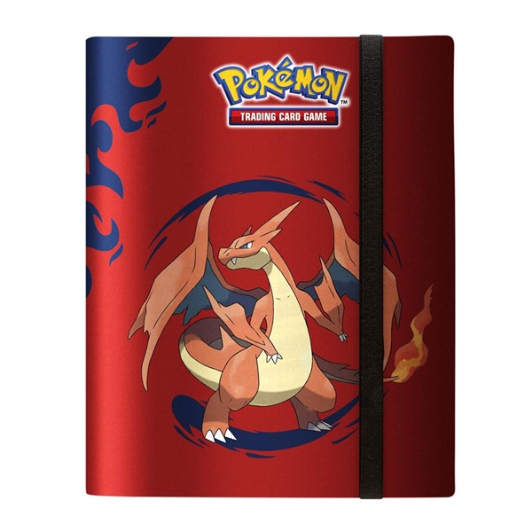 Mappe Pokemon: Mega Charizard Mega Charizard -pocket Pro-binder 18x20 Plads Til 360 Kort Ultra Pro 16733