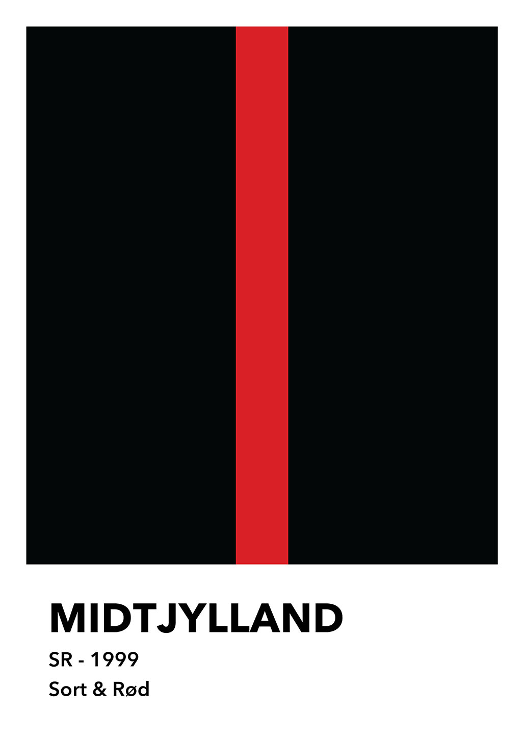Midtjylland Sort Rød Af Olé Olé