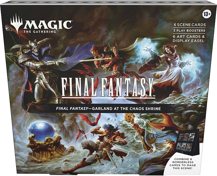 Mtg Final Fantasy Scene Box: Garland At The Chaos Shrine