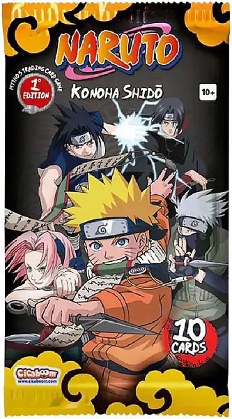 Naruto Mythos Trading Card Game: Konoha Shido Booster Pack
