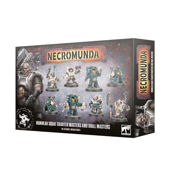 Necromunda: Box Ironhead Squat Charter Masters And Drill Masters 99120599092