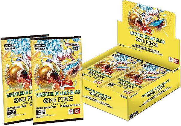 One Piece Card Game: Op15 Booster Display Box Med 24 Pakker