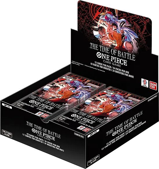 One Piece Card Game: Op16: The Time Of Battle Booster Display  Box Med 24 Pakker