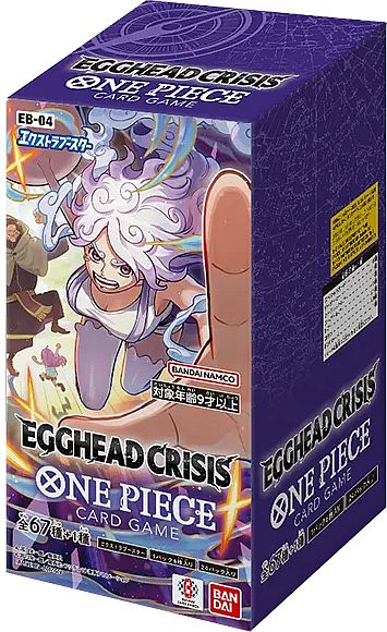 One Piece Japanese Eb04 Egghead Crisis Booster Box