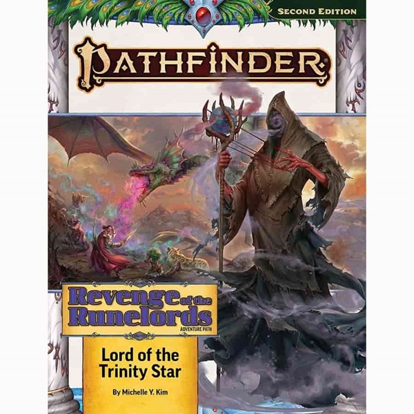 Pathfinder   2e Adventure Path: Revenge Of The Runelords     Lord Of The Trinity Star  Pzo15219sc