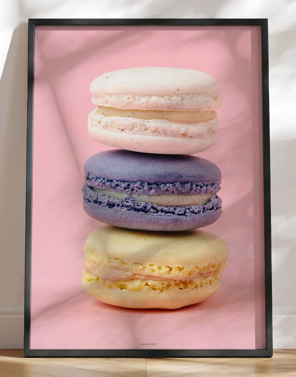 Plakat Med Macarons Me And My Macarons