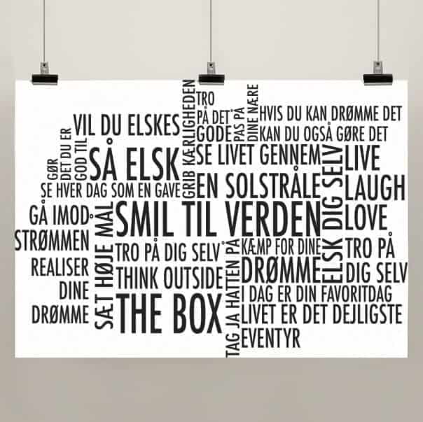 Smil Til Verden Plakat