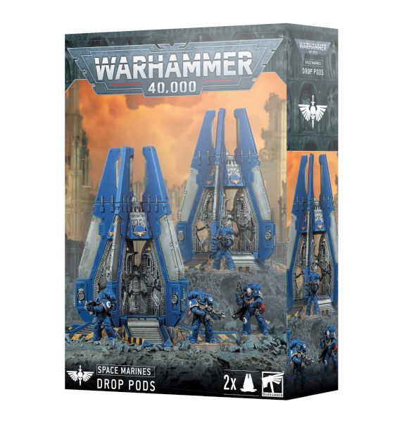 Space Marines Drop Pods  2025  99120101423