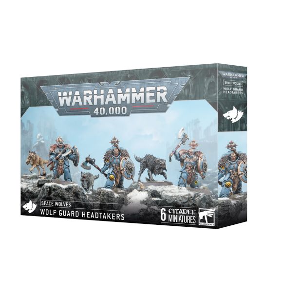 Space Wolves Wolf Guard Headtakers 99120101437